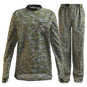 HECS HECStyle Anywhere Stealthscreen Lightweight Camo Hunting Shirt & Pant Set M